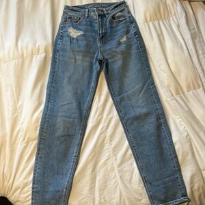 American Eagle mom straight jeans